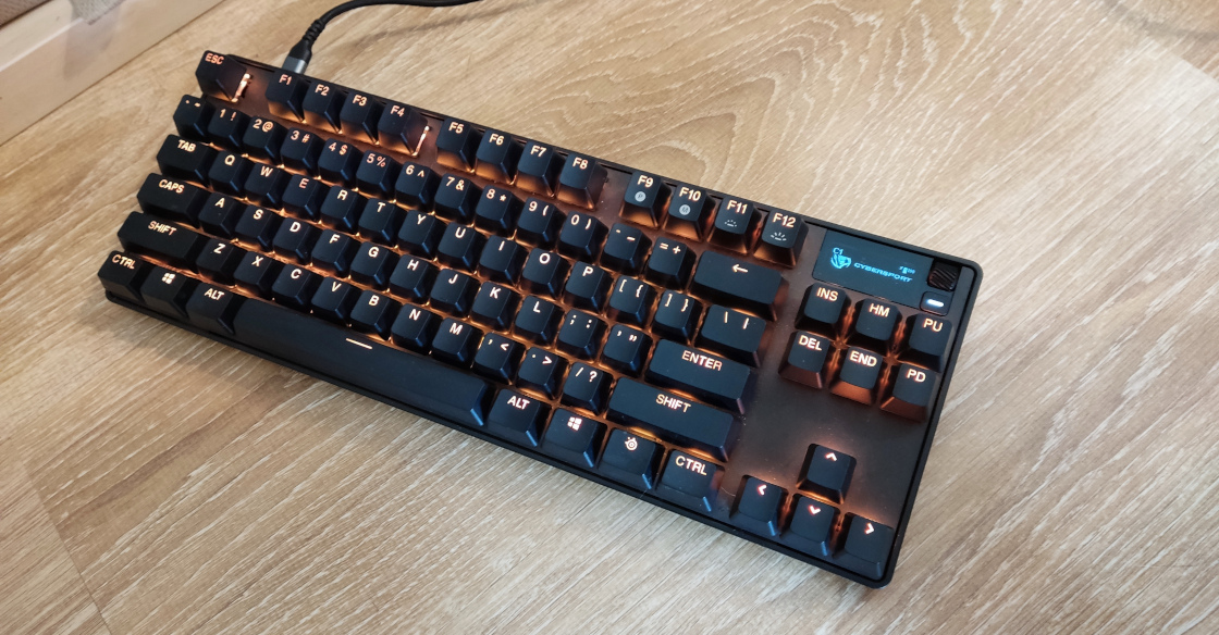 SteelSeries Apex Pro TKL Wireless. Bardzo dobra klawiatura, tylko